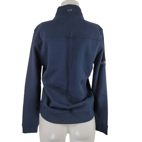 Vineyard Vines Be The 1 Navy Blue Shep Shirt Pull On Jacket M  NWT - Picture 3 of 6